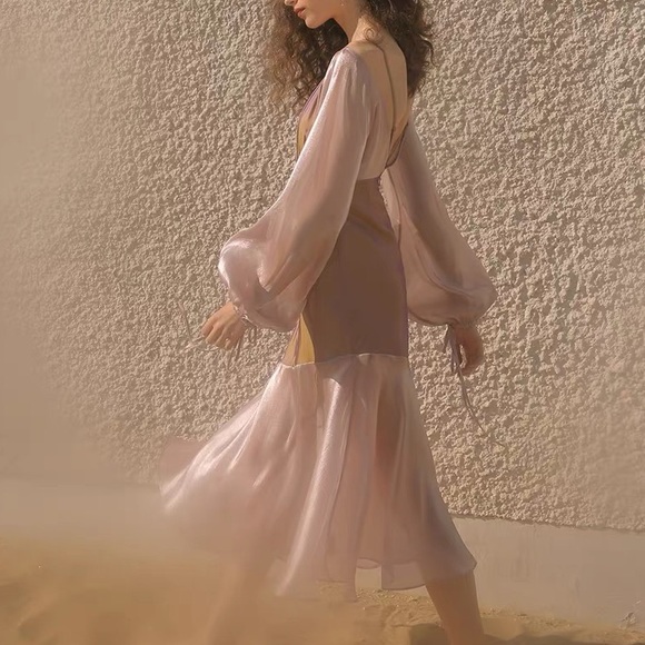 Sincethen| vocation style shinny dress (size:XS) - Picture 6 of 13